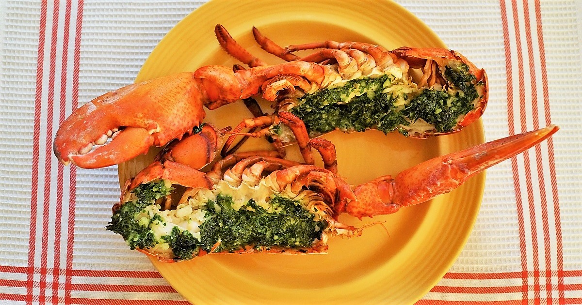 Breton Lobster, France Main Course Red Karawana