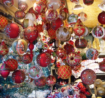 Austria, Salzburg, Christmas Decorations