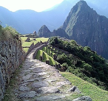 Peru, Wayna Picchu View