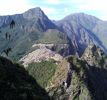 Peru, Atop Wayna Picchu