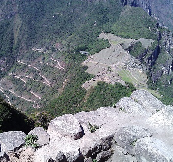 Peru, Atop Wayna Picchu