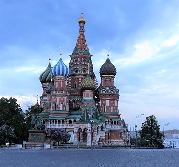 Russia, Moscow, Red Square, Saint Basil's Cathedral