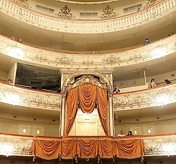 Russia, Saint Petersburg, Mikhailovsky Theatre