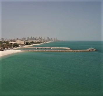 Kuwait, Kuwait City, Coastline