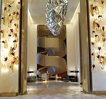 Kuwait, Kuwait City, Four Seasons Hotel Kuwait at Burj Alshaya, Lobby
