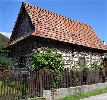 Slovakia, Čičmany Village