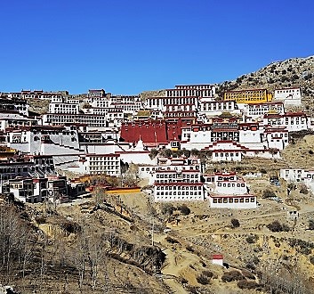 China, Tibet, Ganden Monastery