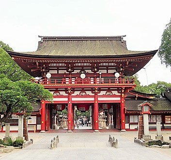 Japan, Kyushu, Dazaifu Tenmangu Shrine