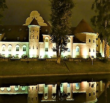 Poland, Masuria, Giżycko, St. Bruno Hotel