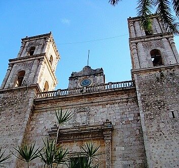 Mexico, Riviera Maya, Valladolid, Cathedral of San Gervasio