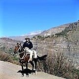 Chile, Andes Mountains, Horseback Riding