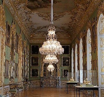 Germany, Bavaria, Munich, Residenz, Green Gallery