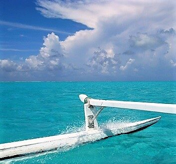 French Polynesia, Bora Bora, Outrigger Canoe Expedition