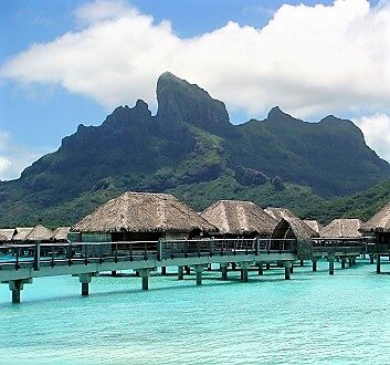 French Polynesia, Bora Bora, Four Seasons Resort Bora Bora