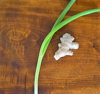 Green Onion, Ginger Root